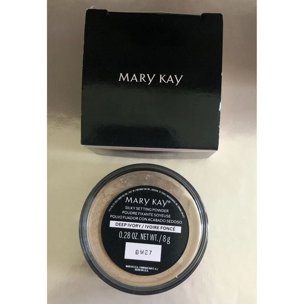 Mary Kay Silky Setting Powder -Deep Ivory - 175893 New .28 oz